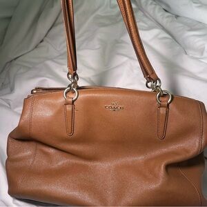 Coach Brown Leather Shoulder Bag